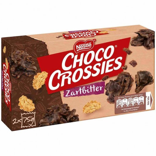 Nestle - Choco Crossies Zartbitter 150 Gram