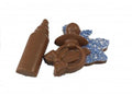 Geboorte Chocolade Figuurtjes Blauw  /- 1 Kilo 70-75 Stuks