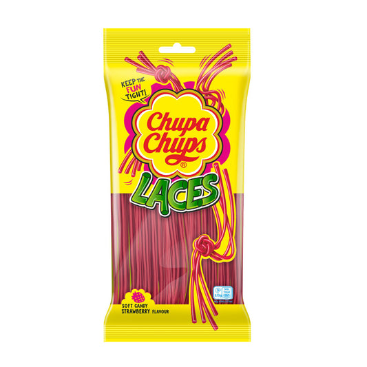 Chupa Chups - Strawberry Laces 90 Gram