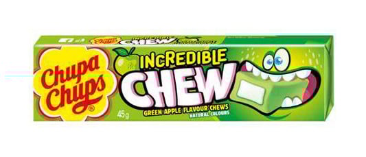 Chupa Chups - Incredible Chew Apple 45 Gram