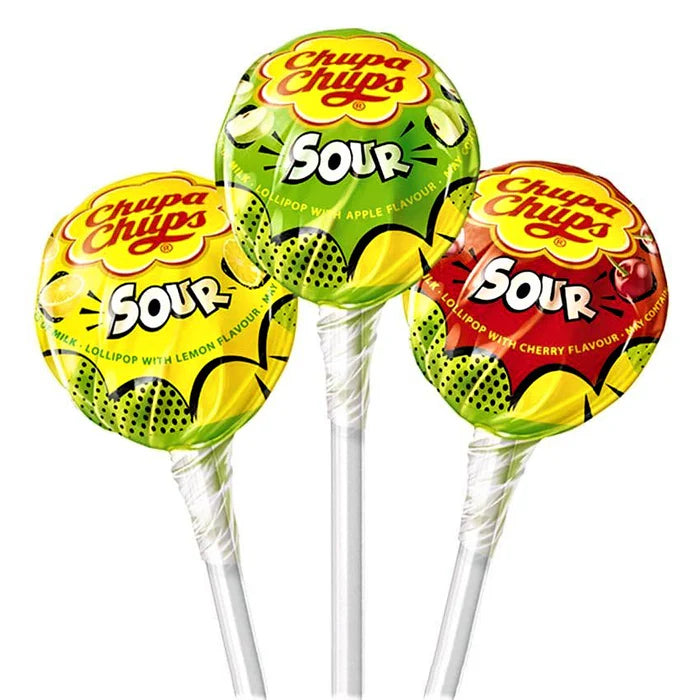 Chupa Chups - Sour 8 Stuks