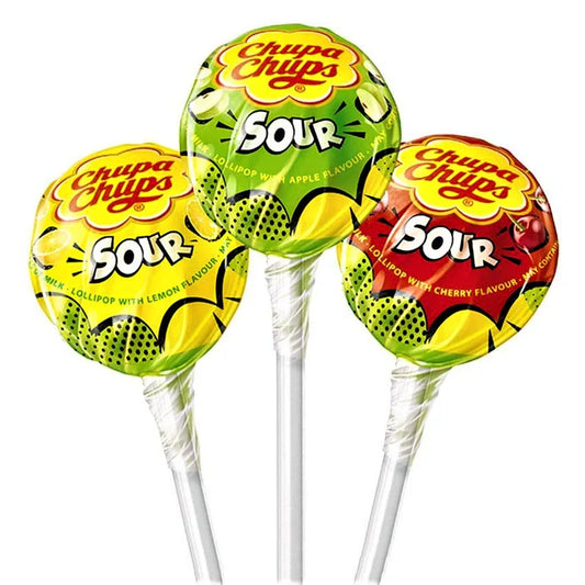 Chupa Chups - Sour 8 Stuks