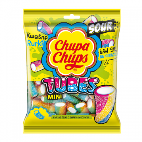 Chupa Chups - Sour Tubes Mini 90 Gram