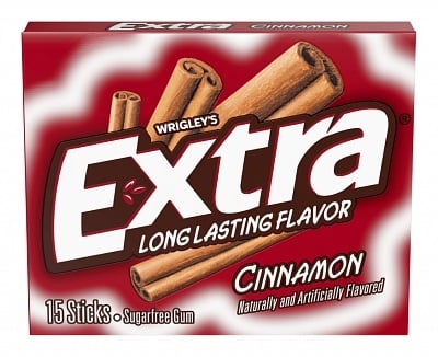 Wrigley's - Extra Kaugummi Zimt 41 Gramm