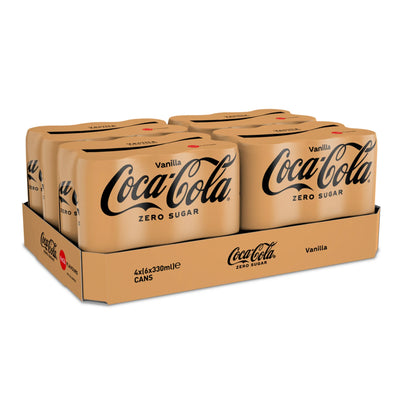 Coca Cola - Zero Vanilla 250ml 24 Cans