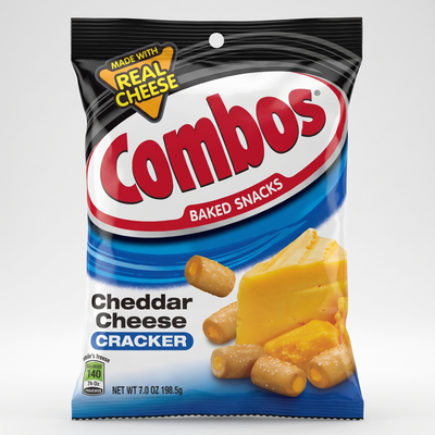 Combos Cheddar Cheese Cracker 198 Gram