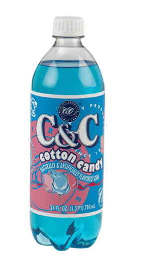 C&C Soda - Cotton Candy Bottle 710ml