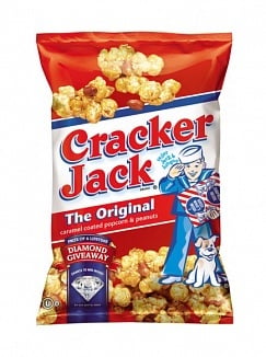 Frito Lay - Cracker Jack Original Karamel Coated Popcorn & Peanuts 88 Gram