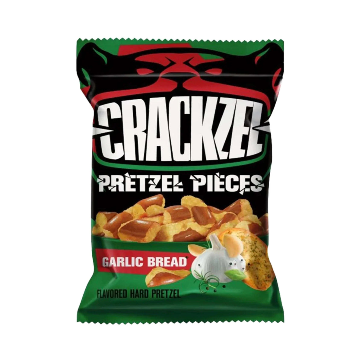 Crackzel - Garlic Bread Pretzels 85 Gram (Halal)