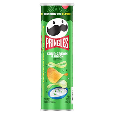 Pringles - Crème sure et oignon 158 grammes