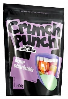 Crunch Punch - Sour Starballs 100 Gram