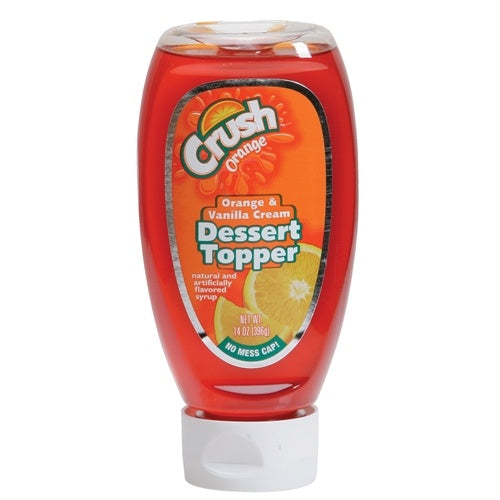 Crush - Orange Vanilla Crème Dessert Topping 396 Gram