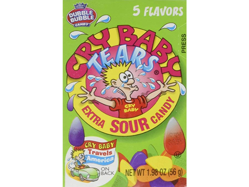Cry Baby - Chewing-gum acidulé 56 grammes