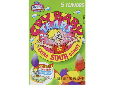 Cry Baby - Saurer Kaugummi 56 Gramm