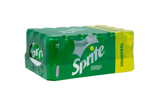 Sprite - Refrech Zero 330ml 24 Blikjes