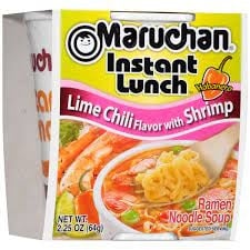 Maruchan - Instant Lunch - Lime With Shrimp Noodles 64 Gram