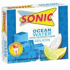 Sonic - Gelatin Ocean Water 111,8 Gram