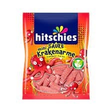 Hitschies - Saure Mini Krakenarme Erdbeeere 125 Gram