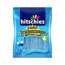 Hitschies - Saure Drachenzungen Blau 125 Gram