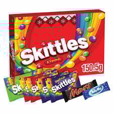 Skittles - Medium Selection Box 150,5 Gram
