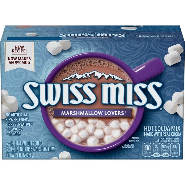 Swiss Miss - White Marshmallows Lovers Hot Chocolate Mix 268 Gram