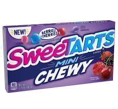 SweeTarts - Mini Chewy Berries/Cherries Theatre Box 106,3 Gram