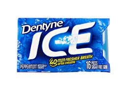 Dentyne - Ice Gum Pfefferminz 16er-Packung