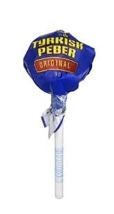 Fazer - Tyrkisk Peber Original Lollipop 9 Gram 5 Stuks