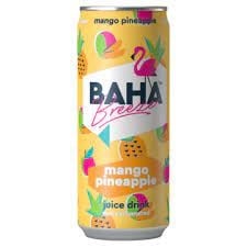 Baha Breeze - Boisson au jus de mangue et d'ananas 330 ml