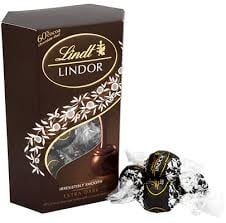 Lindt - Lindor 60% Zartbitterschokoladen-Trüffel 200 Gramm