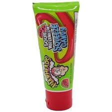 Warheads - Ooze Warheads - Squeeze Candy Sour Watermelon 64 GramVideobox 99 Gram - Copy