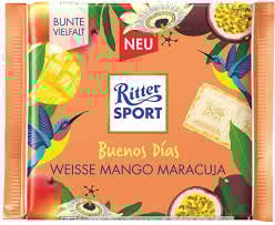 Ritter Sport "Buenos Días" Weisse Mango Maracuja 100 Gram
