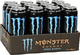 Monster - Absolutely Zero 500ml 12 Blikjes