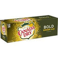 Canada Dry - Bold Ginger Ale 355ml 12 Blikjes
