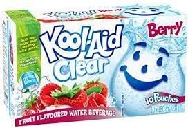 Kool-Aid - Jammers Clear Berry Limited Edition 10-Pack