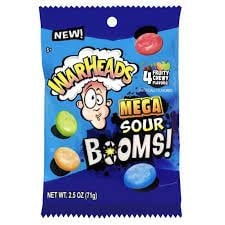 Warheads - Mega Sour Booms! 71 Gram