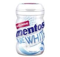 Mentos - Kaugummi Reinweiß Süße Minze 70 Gramm