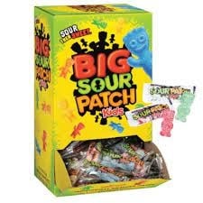 Sour Patch - Big Sour Patch Kids 240 Stuks 1200 Gram
