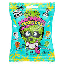 Sour Madness Tropical 60 Gramm