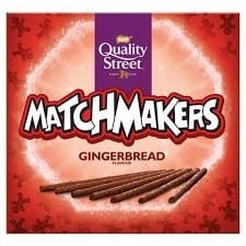 Nestle - Quality Street - Matchmakers Gingerbread Flavour 120 Gram