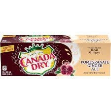 Canada Dry - Pomegranate Ginger Ale 355ml 12 Blikjes