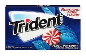 Trident - Perfect Peppermint 14 Sticks