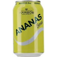 Harboe - Ananas Brus 330ml 24 Cans
