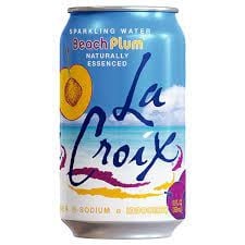 La Croix - Sparkling Water Peach Plum Fruit 12 Dosen