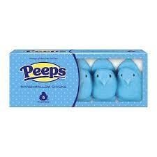Peeps - Blue MarshMallow Chicks 42 Gram