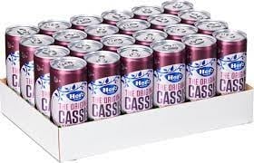 Hero - Cassis 250ml 24 Blikjes