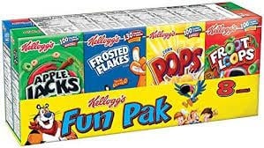 Kellogg's Fun Pak 8-Pack 243 Gram