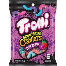 Trolli - Sour Brite Crawlers Very Berry 141 Gram