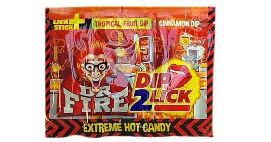 Dr. Fire - Dip 2 Lick Extreme Hot Candy 18 Gram