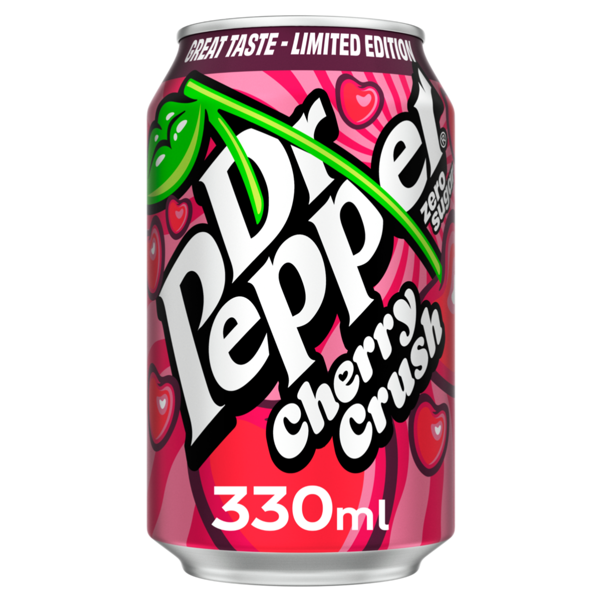 Dr Pepper -  Cherry Crush Zero Sugar 330ml